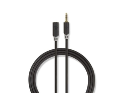 Kabel Jack 3,5mm konektor/Jack 3,5mm zdířka 1m NEDIS CABW22000AT10