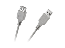 Kabel CABLETECH KPO2783-3 USB konektor/USB zdířka 3m Grey