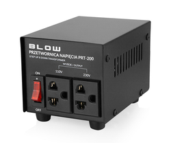 Měnič napětí BLOW PRT-200 230V/110V 200W