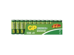 Baterie AA (R6) Zn-Cl GP Greencell 12ks