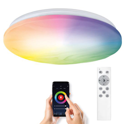 Smart LED svítidlo SOLIGHT WAVE WO792 RGB 30W WiFi Tuya