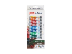 Barvy akrylové EASY Creative 12ks 12ml