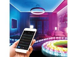 Smart LED pásek 12V 30LED/m IP67 RGB PHENOM 55860 2x5m WiFi Tuya