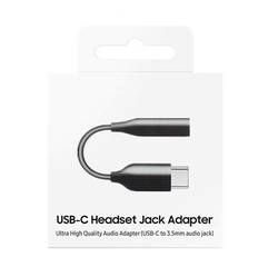 Adaptér USB-C na JACK 3,5mm (pro poslech hudby) SAMSUNG EE-UC10 Black