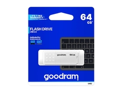 Flash disk GOODRAM USB 2.0 64GB bílý