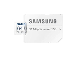 Karta paměťová SAMSUNG microSD 64GB MB-MC64SA s adaptérem