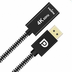 Adapter wtyk DisplayPort - gniazdo HDMI 4K SPD-H03