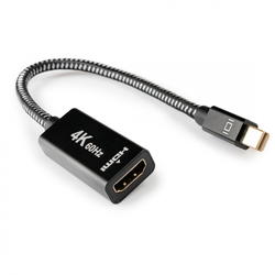 Adaptér mini DP zástrčky do HDMI 4K zásuvky SPMD-H03