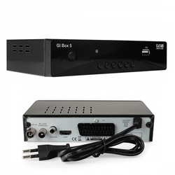 Tuner DVB-T/T2 GI Box 5 Golden Interstar HEVC H265