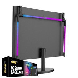 Podsvícení 32palcového monitoru počítače Glow Three