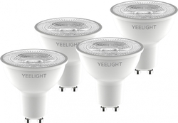 Yeelight W1 GU10 WiFi LED žárovka Stmívatelná 4 ks