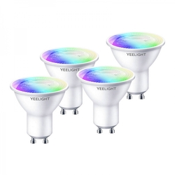 GU10 5W RGB Smart LED žárovka Yeelight W1 4ks