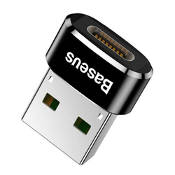 Adaptér Baseus USB-C na USB-A 3A- černý