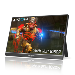 Herní monitor ARZOPA Z1FC 16,1" Full HD