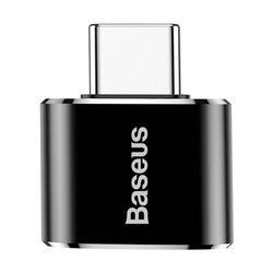 Adaptér Baseus USB—USB typu C 2,4A - černý