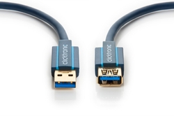 Przedłużacz portu USB 3.0 A/A CLICKTRONIC 1,8m