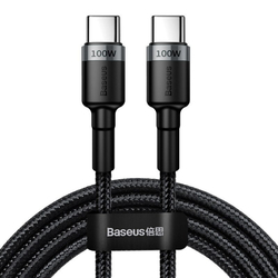 Baseus Cafule PD2.0 100W rychl=nabíjení USB pro kabel typu C (20V 5A)2m šedo-černý