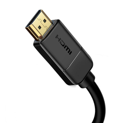 Baseus 2x kabel HDMI 2.0 4K 60Hz, 3D, HDR, 18 Gb/s, 1 m (černý)