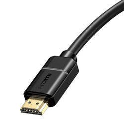 Baseus 2x kabel HDMI 2.0 4K 60Hz, 3D, HDR, 18 Gb/s, 1 m (černý)