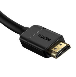 Baseus 2x kabel HDMI 2.0 4K 60Hz, 3D, HDR, 18 Gb/s, 1 m (černý)