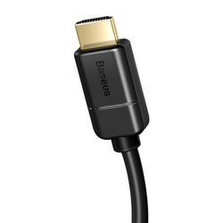 Baseus 2x kabel HDMI 2.0 4K 60Hz, 3D, HDR, 18 Gb/s, 1 m (černý)