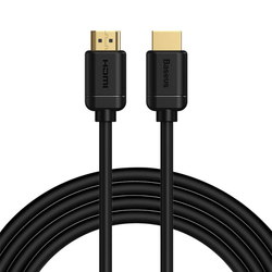 Baseus 2x kabel HDMI 2.0 4K 60Hz, 3D, HDR, 18 Gb/s, 3 m (černý)