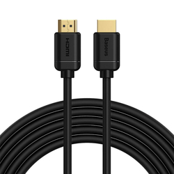 Baseus 2x kabel HDMI 2.0 4K 60Hz, 3D, HDR, 18Gbps, 5m - černý