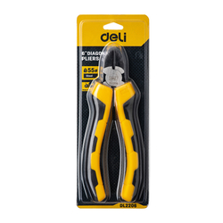 Diagonální kleště 6" Deli Tools EDL2206 (žluté)