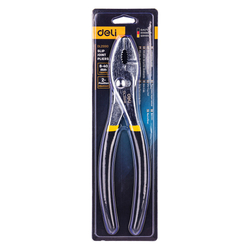 Kleště na kluzné spoje Deli Tools EDL25510 10'' (černo-žluté)