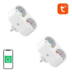 Duální chytrá zásuvka WiFi Gosund SP211 (2-pack) 3500W Tuya