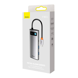 Baseus Hub adaptér 7v1 USB-C na 2x USB 3.0 + HDMI + USB-C PD