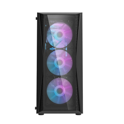 Darkflash DK352 Plus computer case + 4 fans (black)