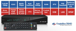 CryptoBox AB 750HD DVB-S2 CX CI+ H.265