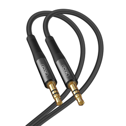 Audio kabel XO mini jack 3,5 mm AUX, 2 m (černý)