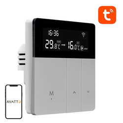 Chytrý termostat pro vytápění kotlů Avatto WT50 3A WiFi Tuya