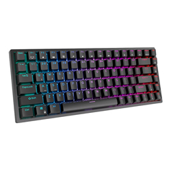 Bezdrátová mechanická klávesnice Royal Kludge RK84 RGB, červené spínače (černá)