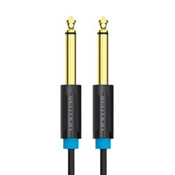 Audio Cable TS 6.35mm Vention BAABJ 5m (black)