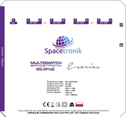 Multiswitch 9/16 Spacetronik E-Series MS-0916E