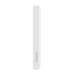 Magnetická mini powerbanka Baseus 5000mAh, USB-C 20W (bílá)