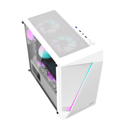 Computer case Aigo AL390 + RGB fan (white)