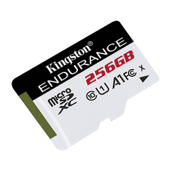 Paměťová karta microSD 256GB Kingston 95/45MB/s C Endurance