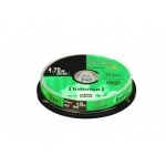 DVD-R Intenso 4,7 GB X16 (Cake 10)