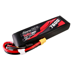 Akumulátor Gens ace G-Tech 7600mAh 7,4V 60C 2S2P Lipo baterie PC mat