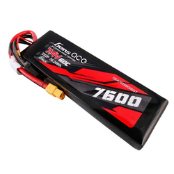 Akumulátor Gens ace G-Tech 7600mAh 7,4V 60C 2S2P Lipo baterie PC mat