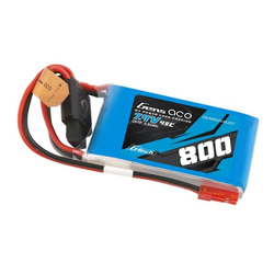 Akumulátor Gens ace G-Tech Lipo 800mah 7,4V 45C 2S1P Lipo baterie Pa