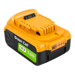 Baterie pro elektrické nářadí Green Cell PTDW18V5, DeWalt XR 18V 5Ah DCB184