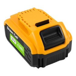 Baterie pro elektrické nářadí Green Cell PTDW18V4, DeWalt XR 18V 4Ah DCB182