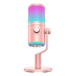 Maono DM30RGB Microphone Pink