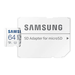 Memory Card SAMSUNG microSD MB-MC64SA 64GB + adapter MB-MC64SA/EU