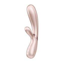 Satisfyer Hot Lover vyhřívaný vibrátor růžový a zlatý